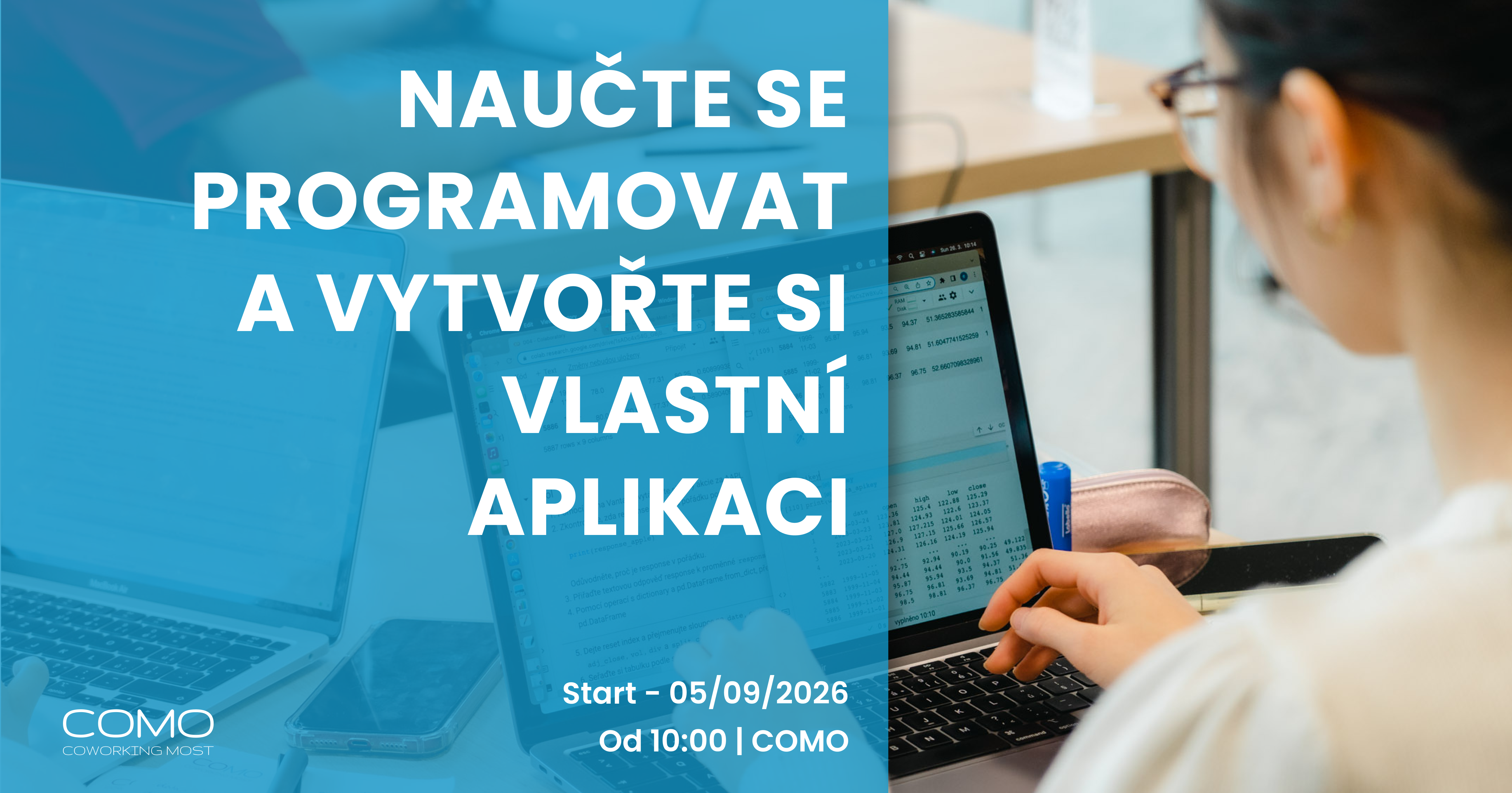 COMO Python - Naučte se programovat a vytvořte si vlastní aplikaci