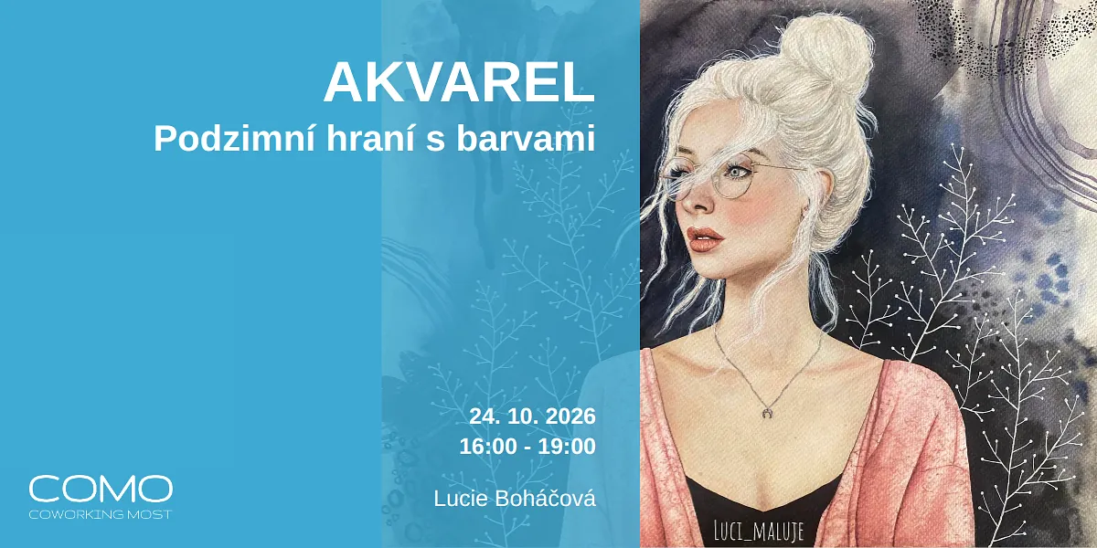 Akvarel - Podzimní hraní s barvami