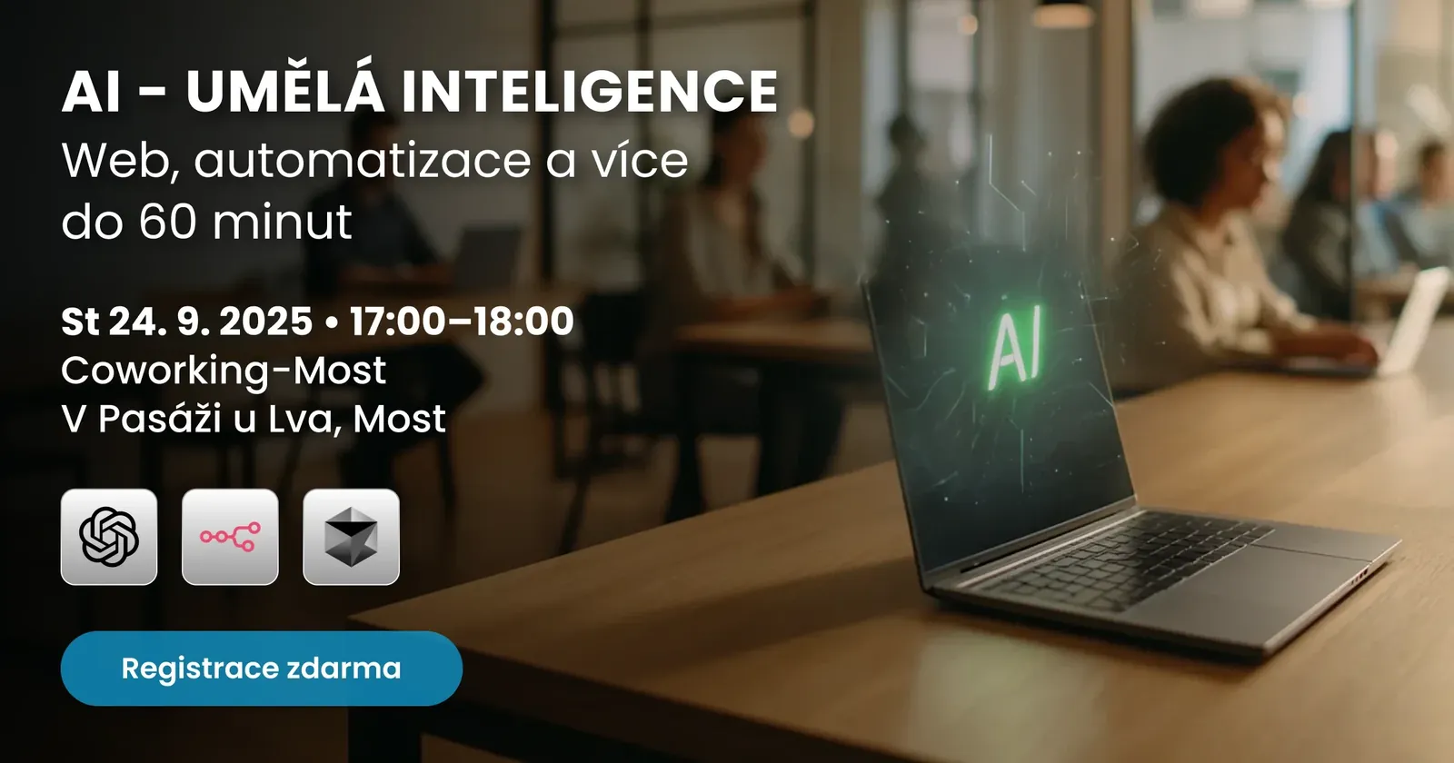 AI: Web, automatizace a více do 60 minut
